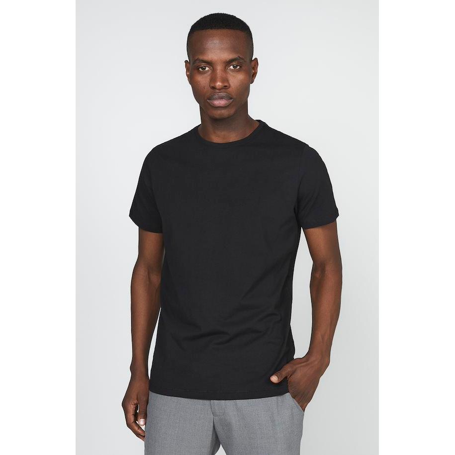 Matinique - Jermalink Cotton Stretch Tee in Black