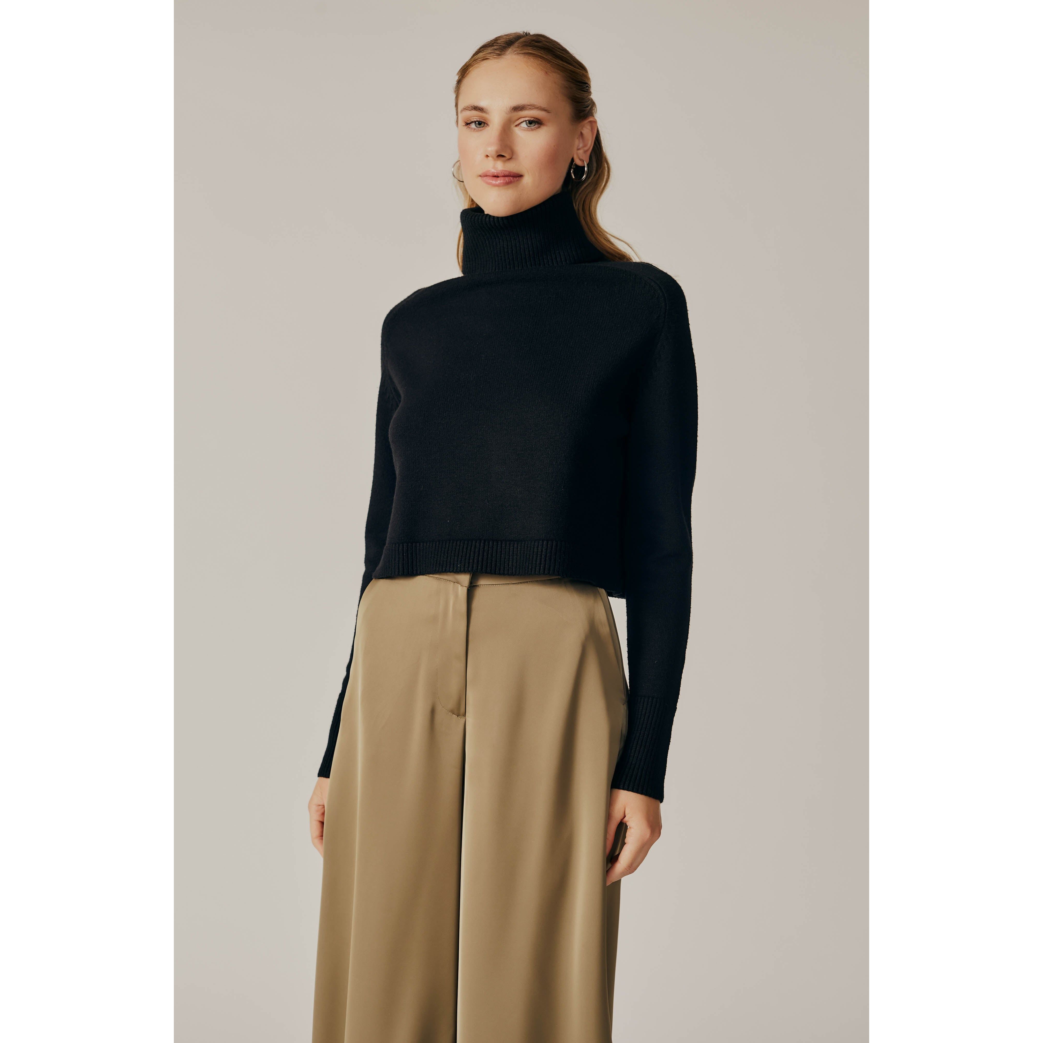 Deluc - Pugliese Turtleneck Sweater in Black