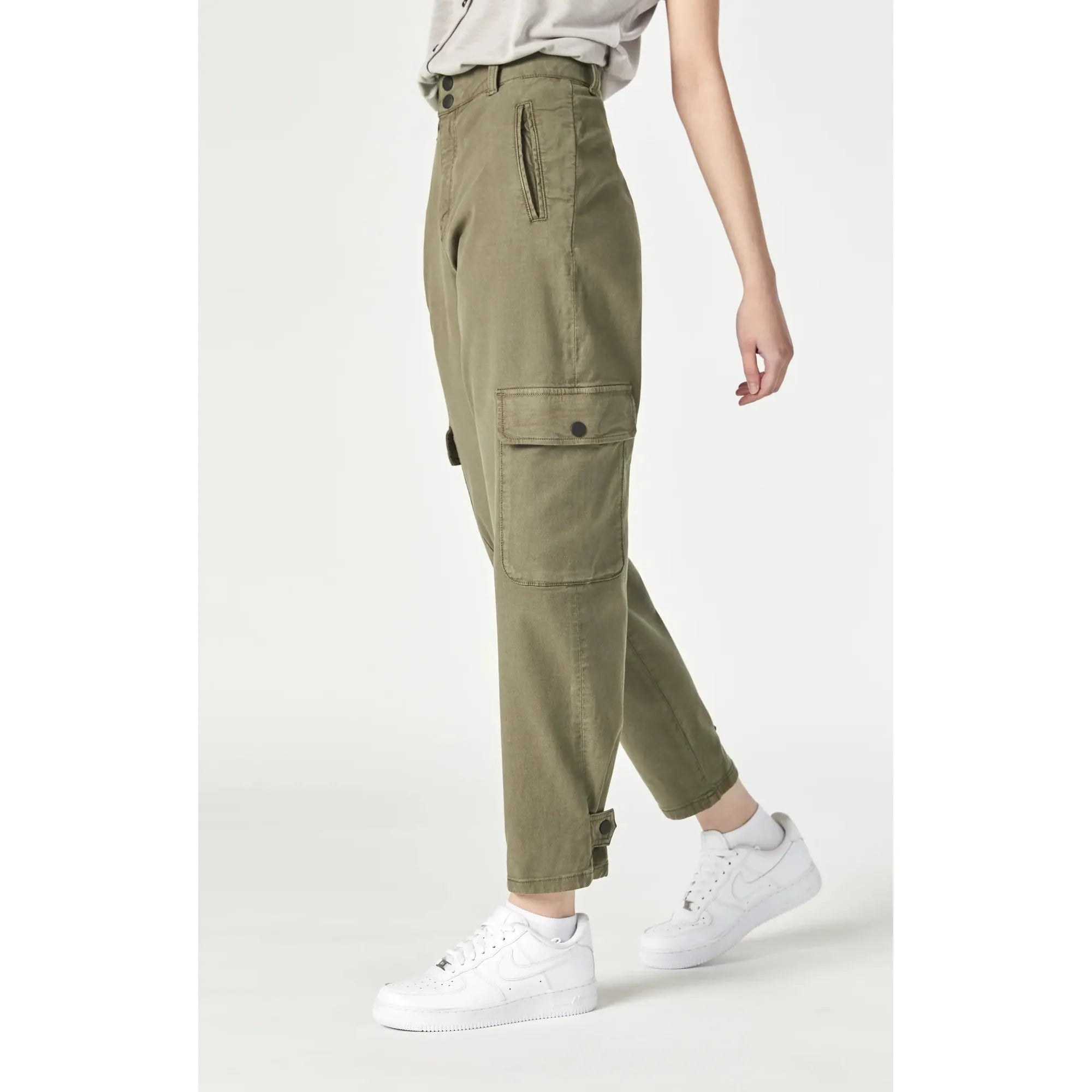 Mavi - Elsie Cargo Pants in Capers Luxe Twill