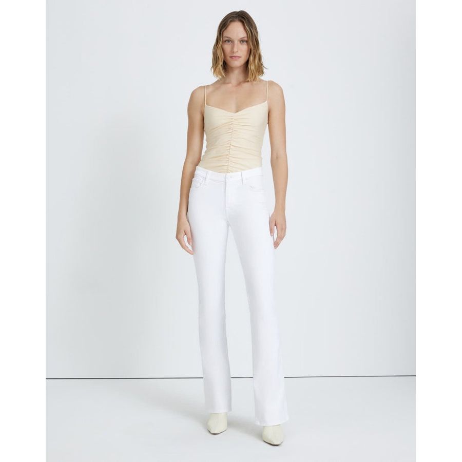 7 For All Mankind - Kimmie Bootcut in Clean White