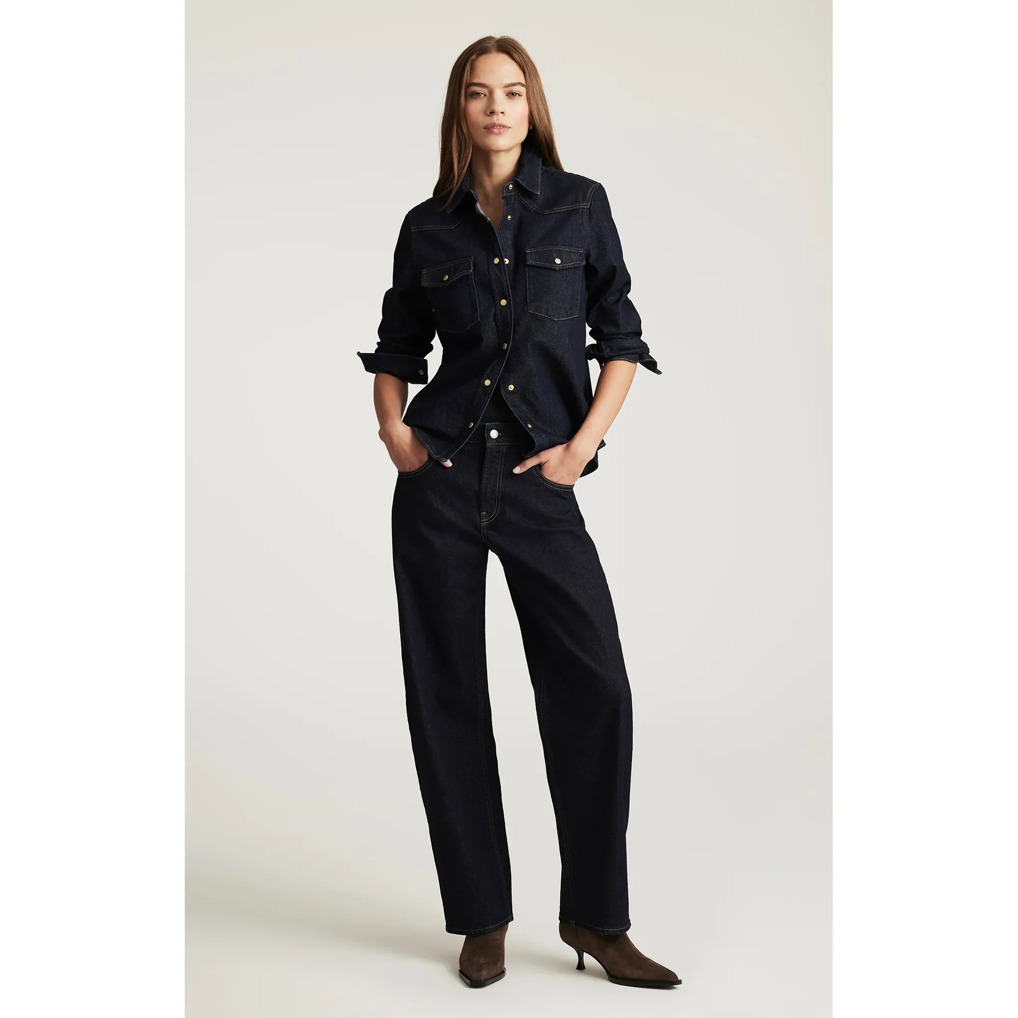 Mavi - Nica Barrel Jeans in Rince Classic Blue