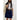 Free People - Suzy Denim Midi Skirt in Deep Blue Cursh