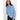 Free People - Frankie Cable Sweater in Della Robbia Blue