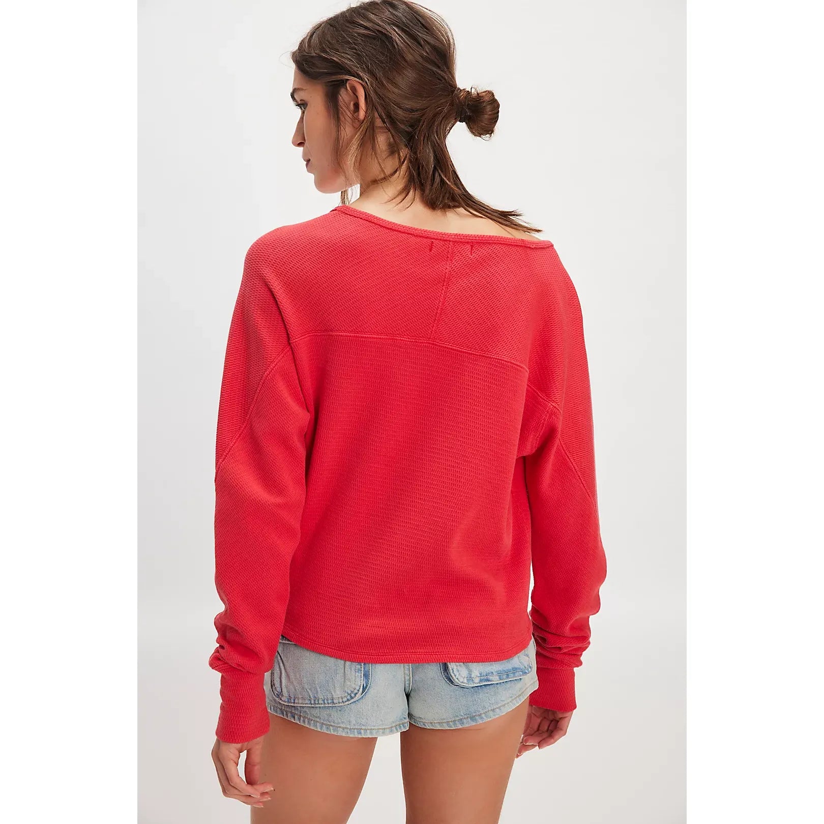 Free People - Jess Long Sleeve in Salsa