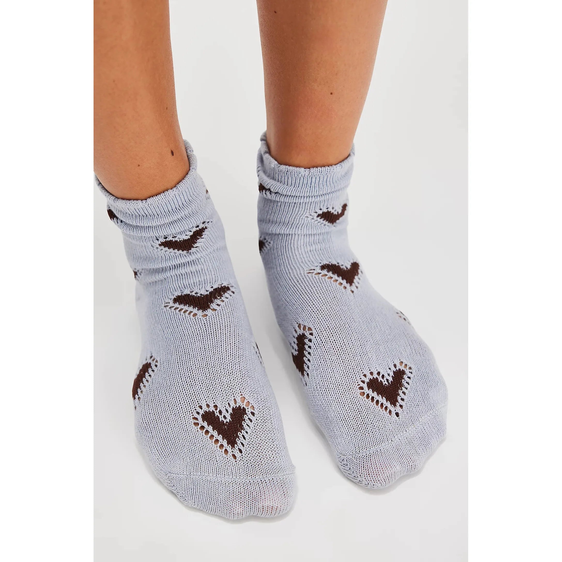 Free People - Cupids Bow Socks in Blue