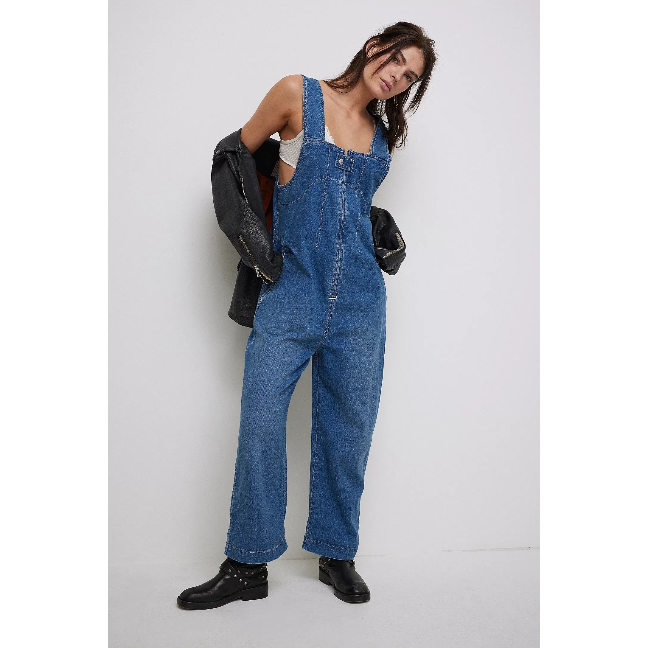 Free People - Jude One-Piece in Mid Indigo