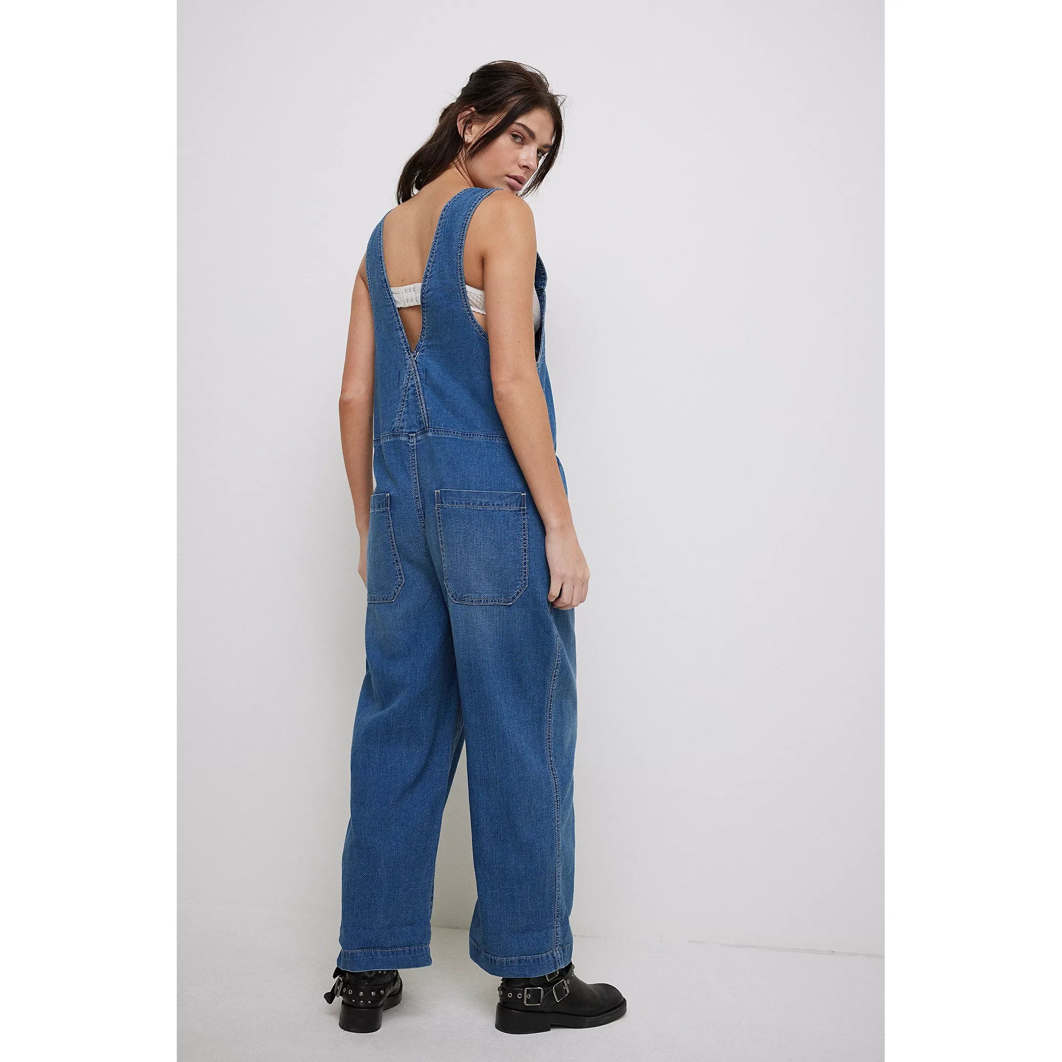 Free People - Jude One-Piece in Mid Indigo