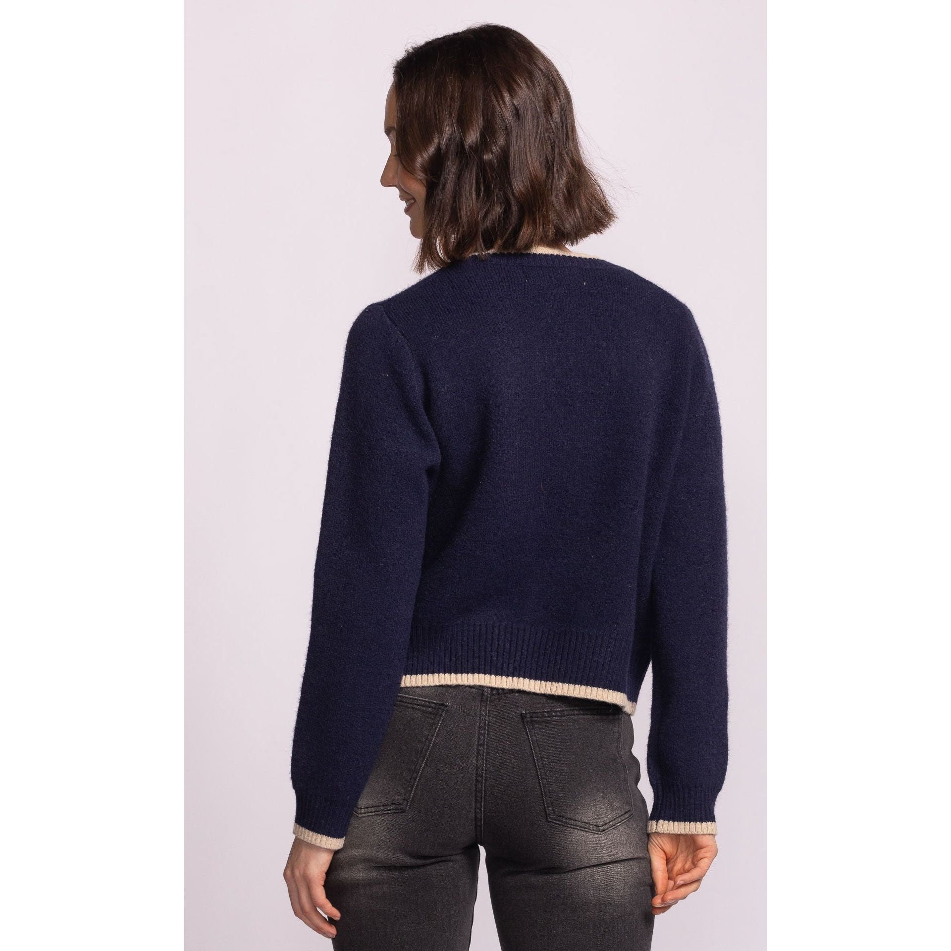 Pink Martini - Hermosa Sweater in Navy