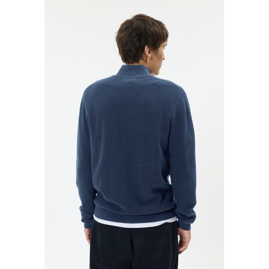 Matinique - MAlagoon Half-Zip Pullover in Insignia Blue
