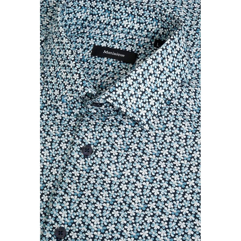 Matinique - MAtrostol Shirt in Insignia Blue Floral