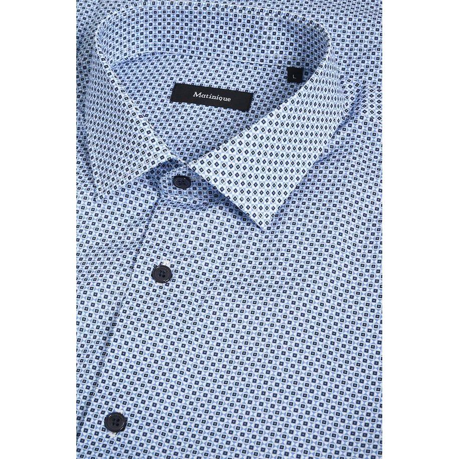 Matinique - MAtrostol Shirt in Insignia Blue Check
