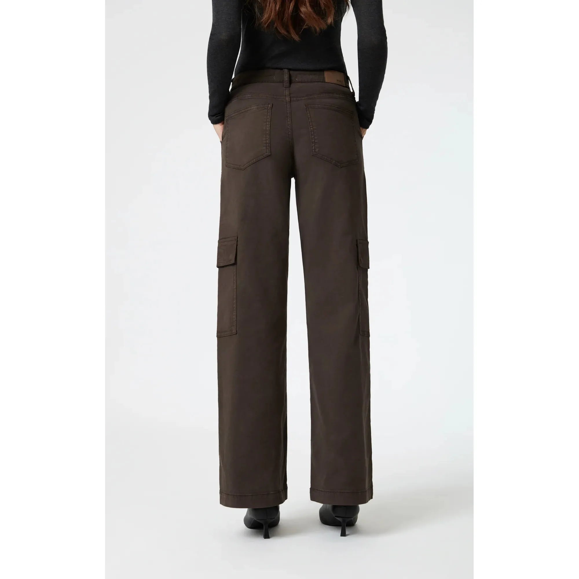 Mavi - Alva Straight Leg Cargo in Oak Luxe Twill