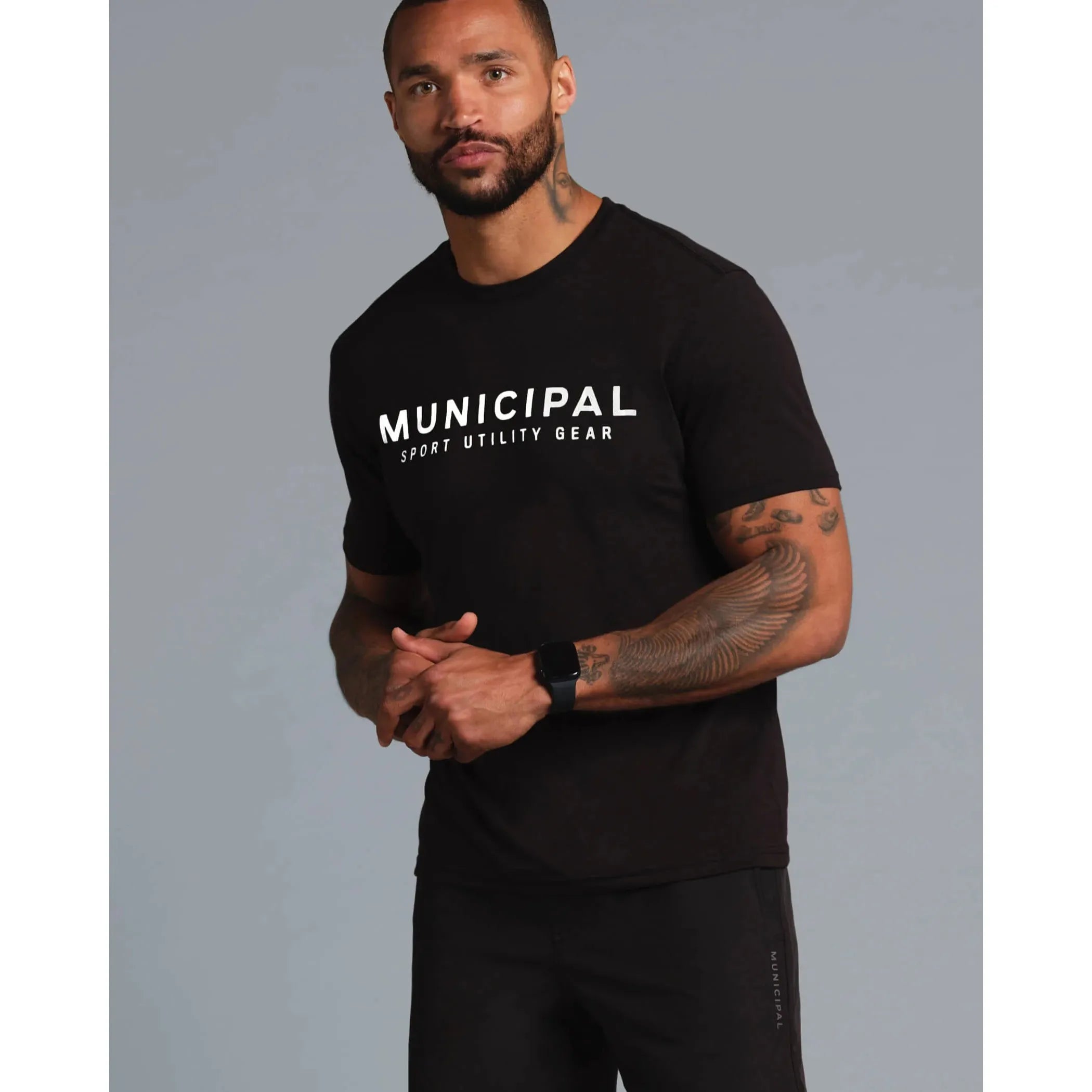 Municipal - 4AM Club T-Shirt in Black