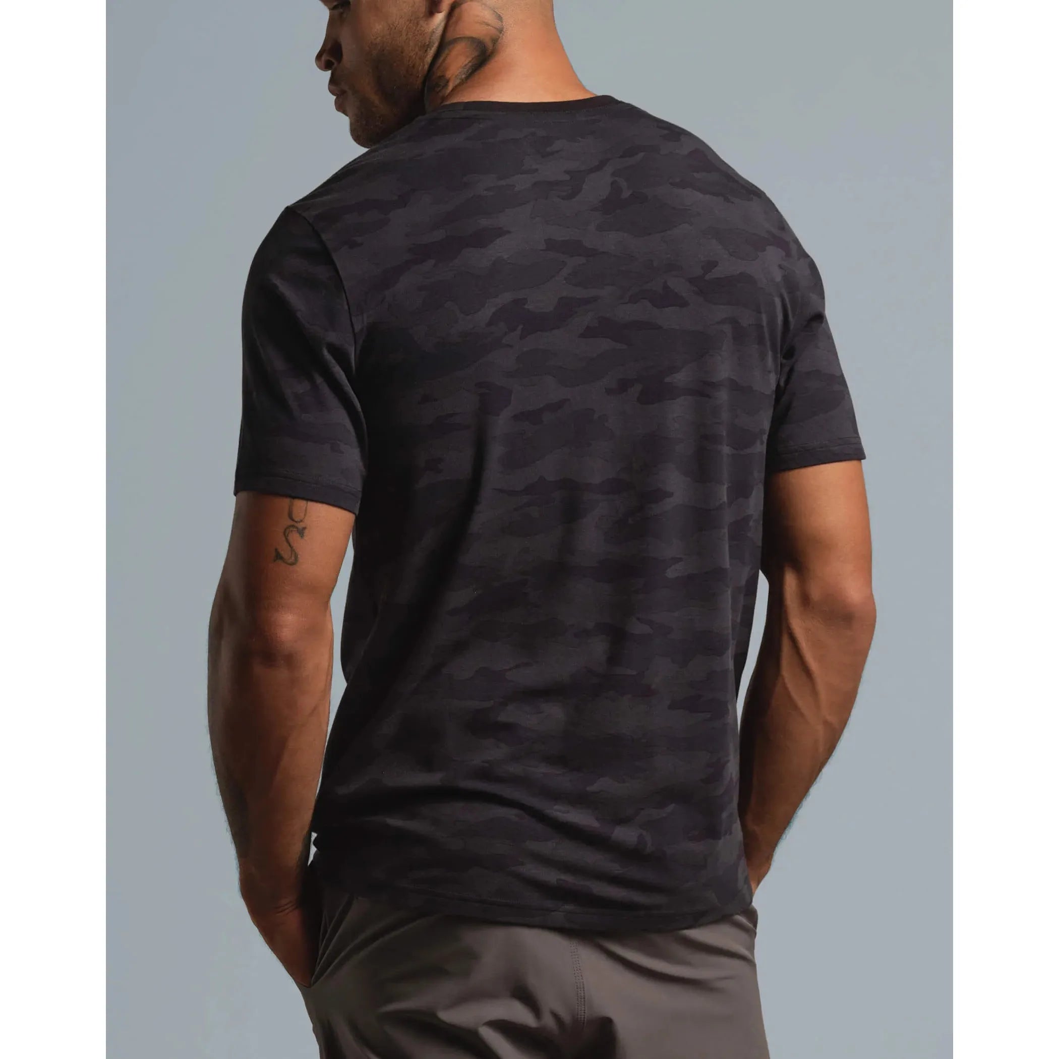 Municipal - Enduro Stretch T-Shirt in Night Camo