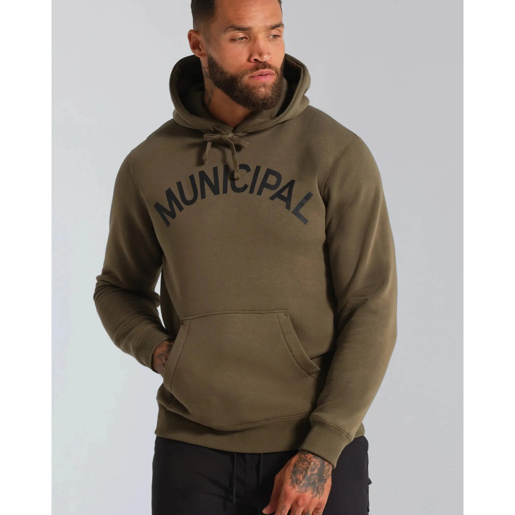 Municipal - Origin 300 Hoodie in Army/Black