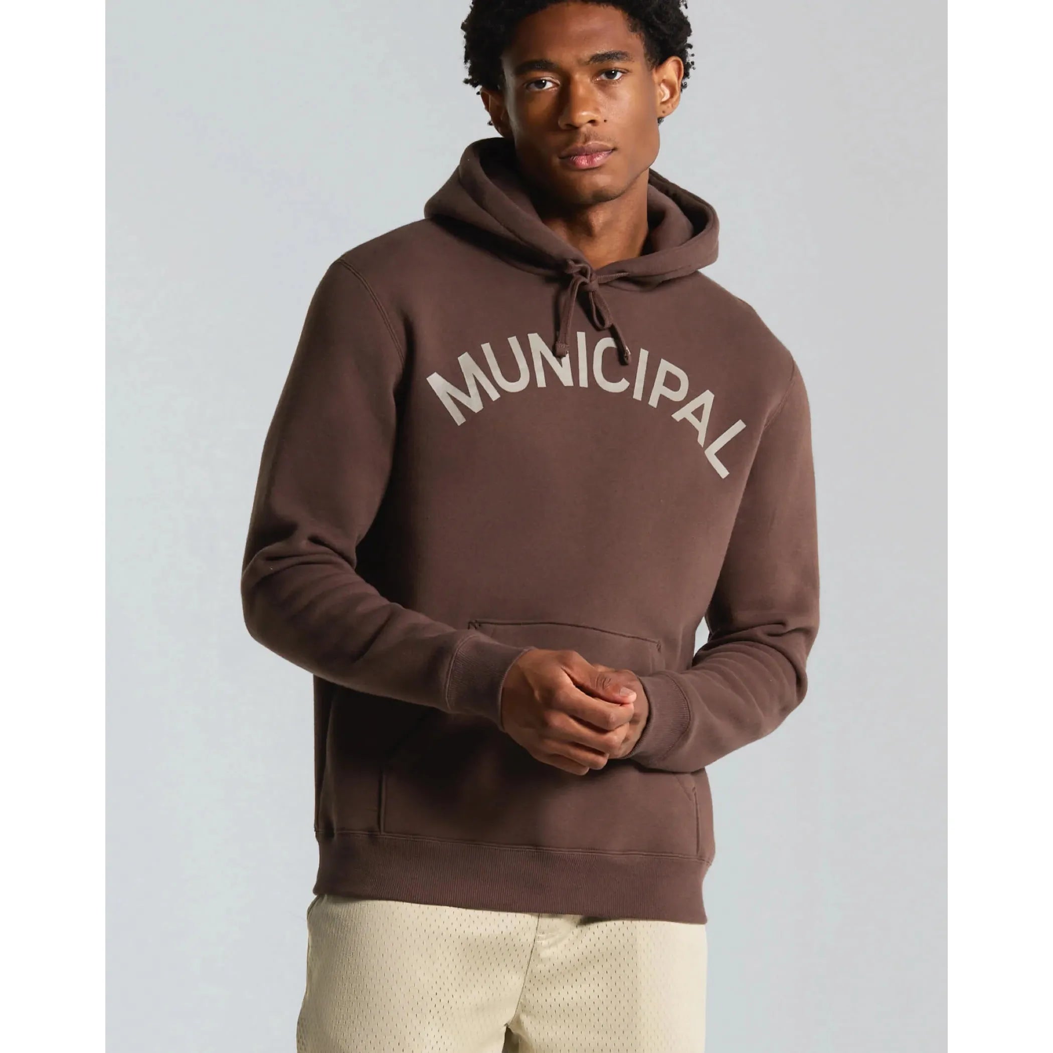 Municipal - Origin 300 Hoodie in Chocolate/Coffee