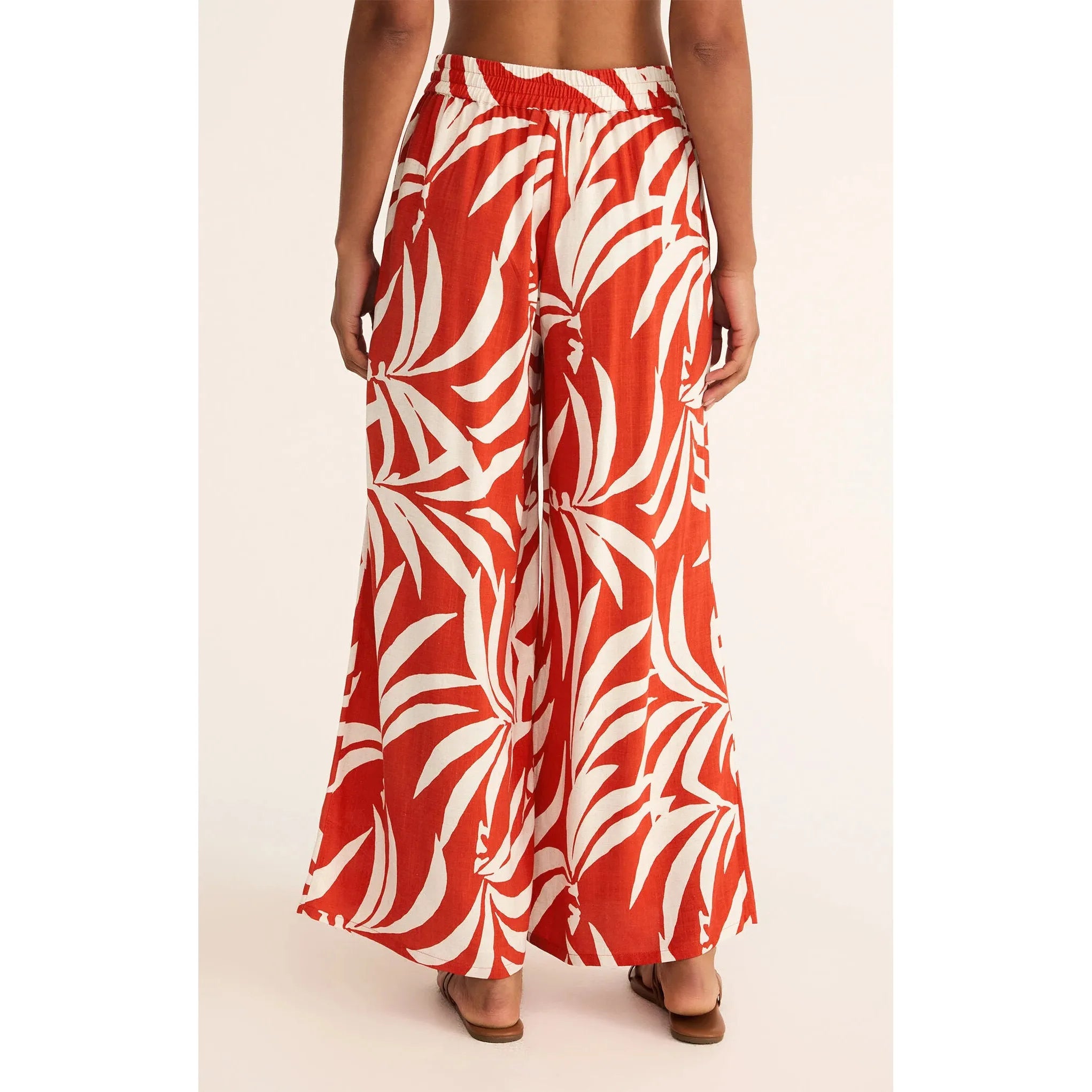 Z Supply - Dante Vacances Pant in Cabana Red
