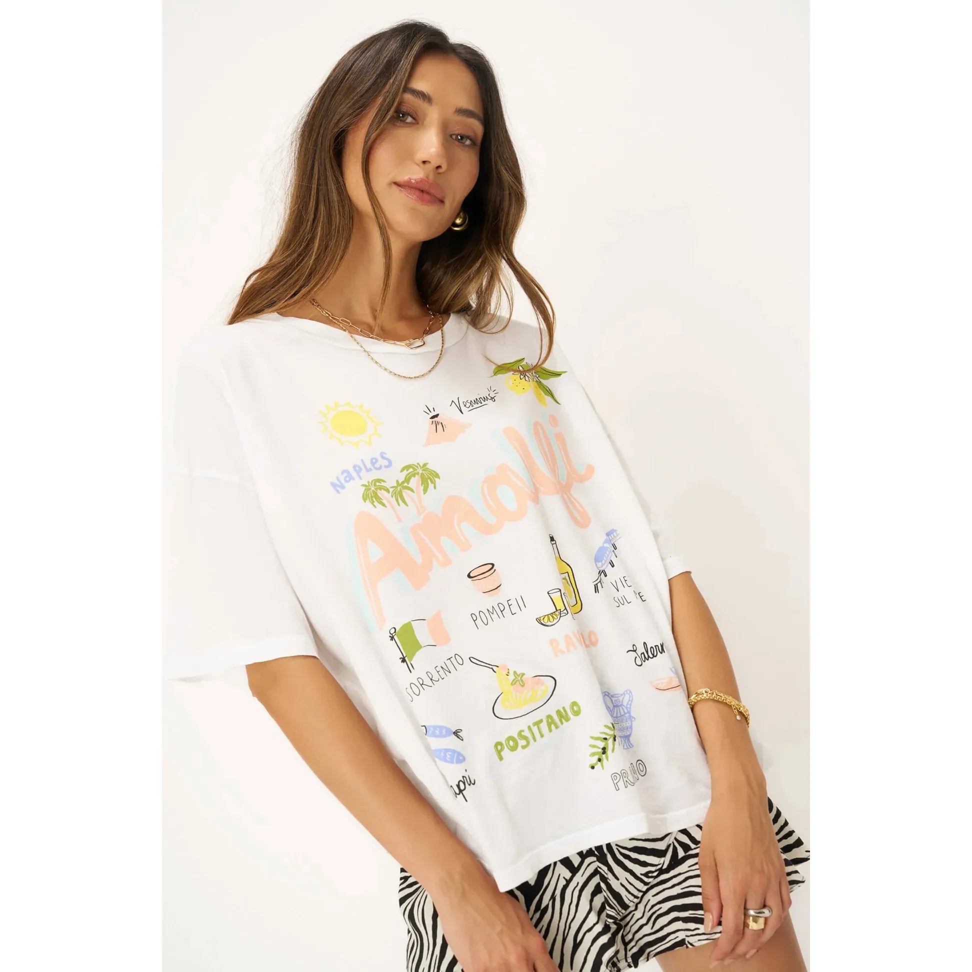 Project Social T -   Amalfi Perfect BF Tee in White