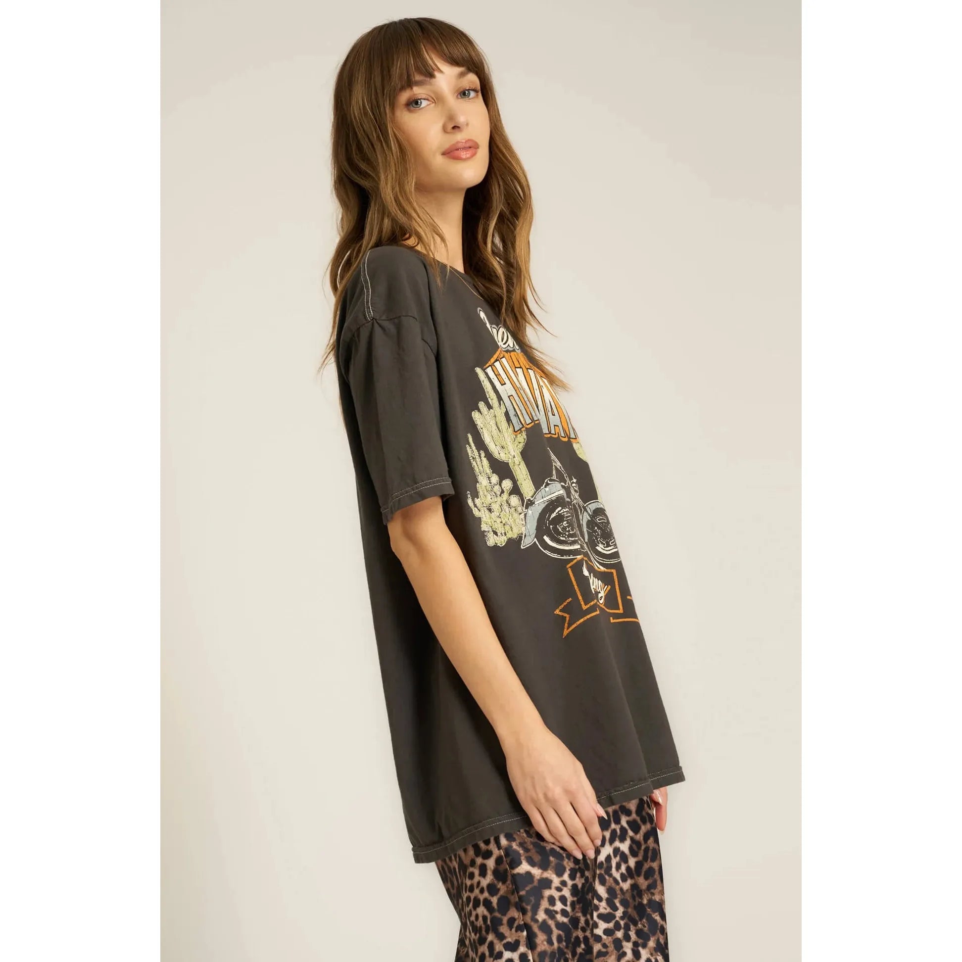 Project Social T - Cruisin' Relaxed Tee in Vintage Black