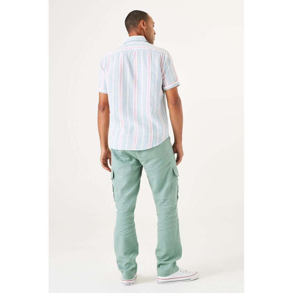 Garcia - Short Sleeve Shirt in Multi Stripe