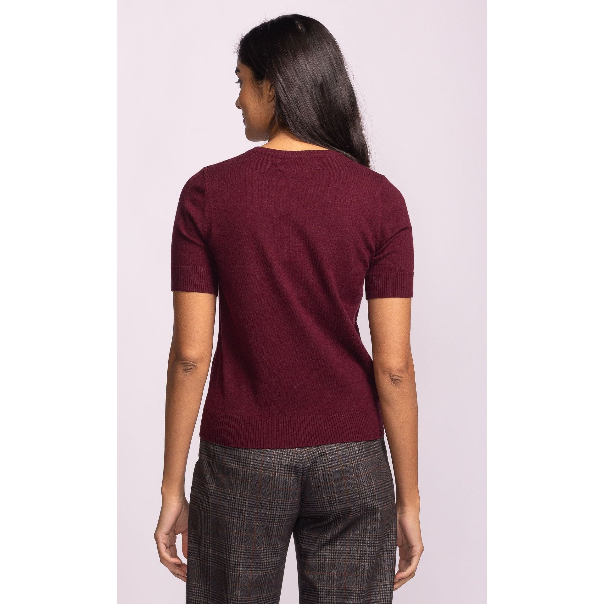 Pink Martini - Remo Sweater in Burgundy