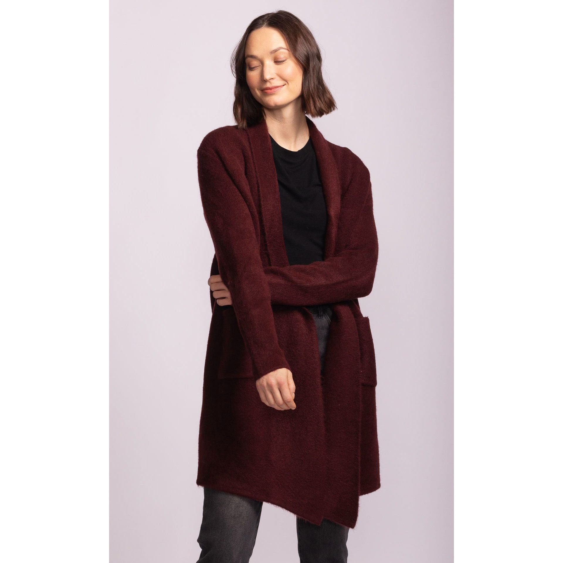 Pink Martini - Stockport Jacket in Aubergine