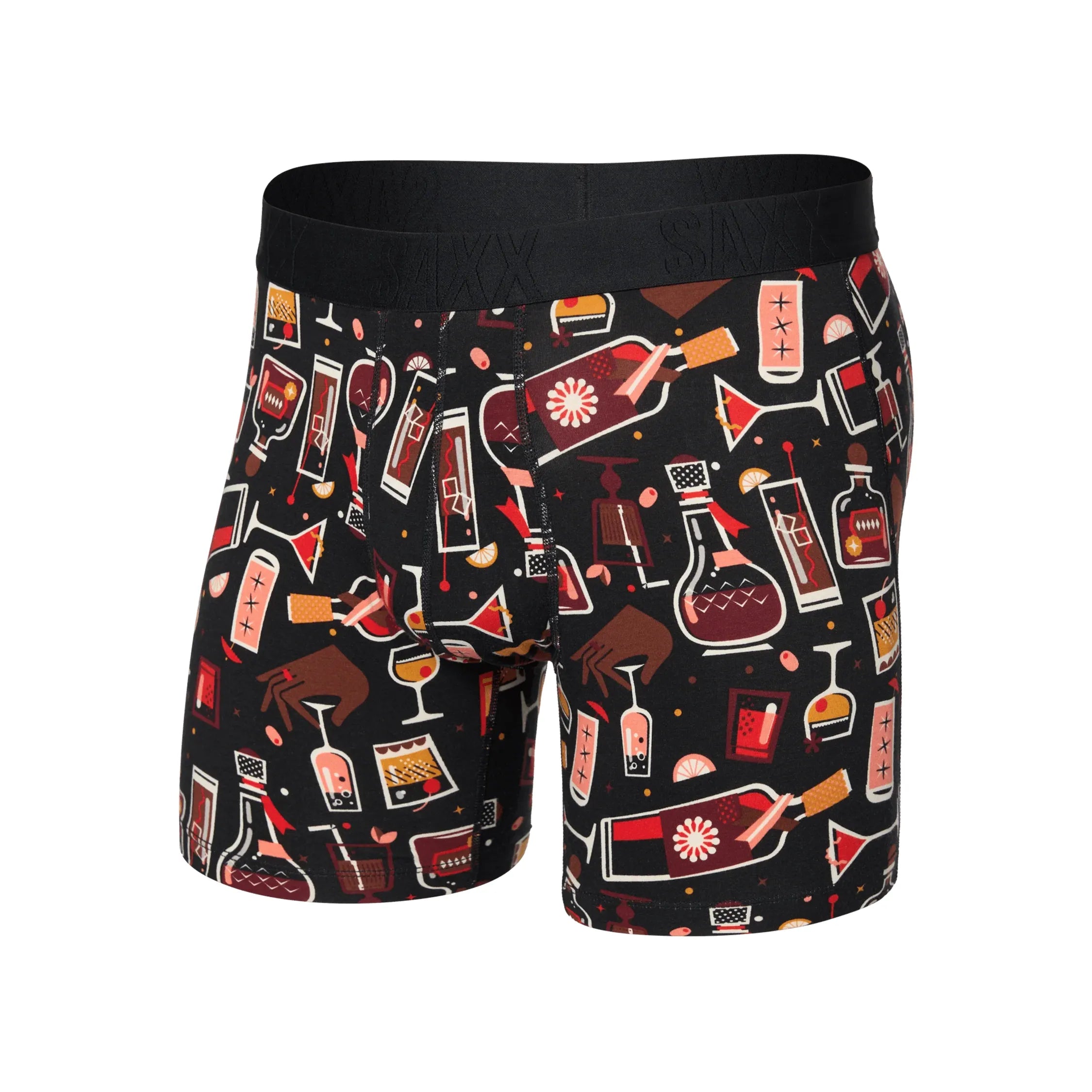 SAXX - DropTemp® Cooling Cotton Cooling Cotton Boxer Brief 6" in HST