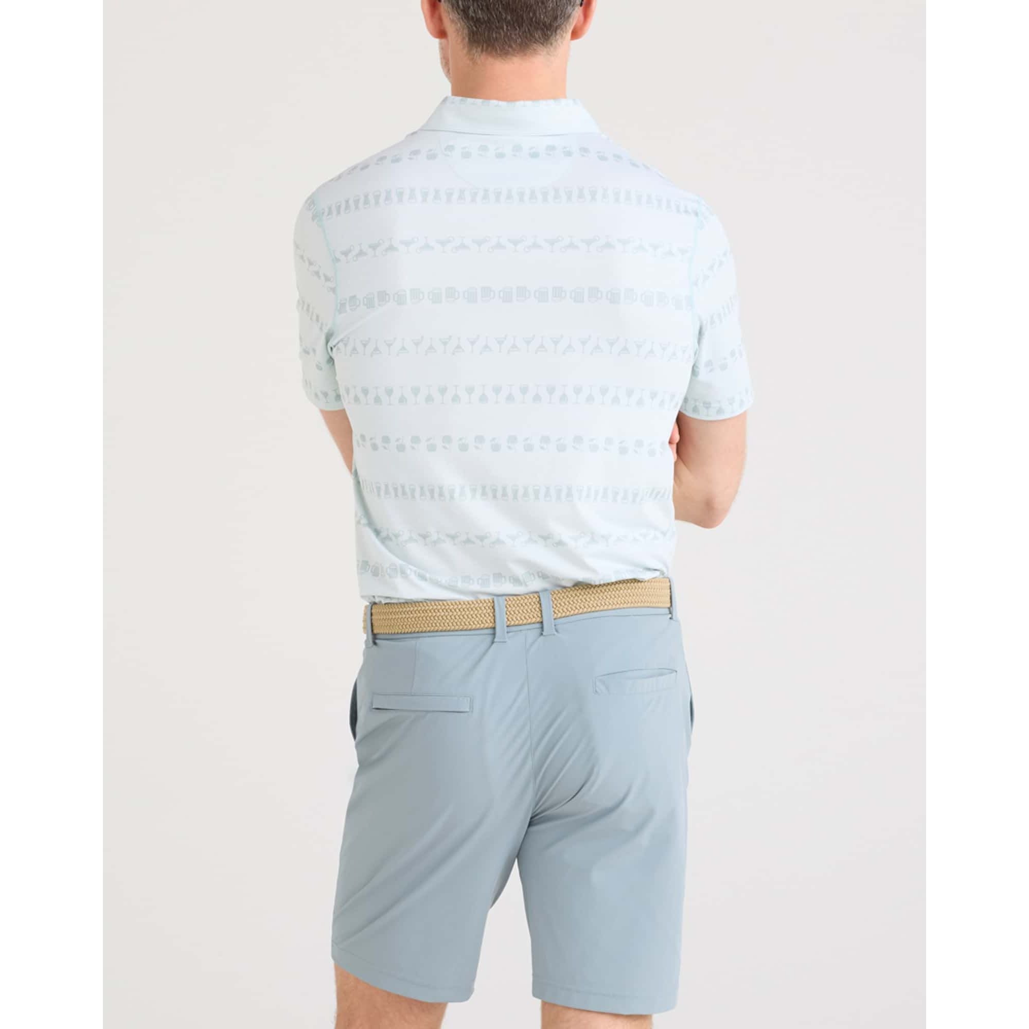 SAXX - Caddie Golf Short 8" in Silver Pine