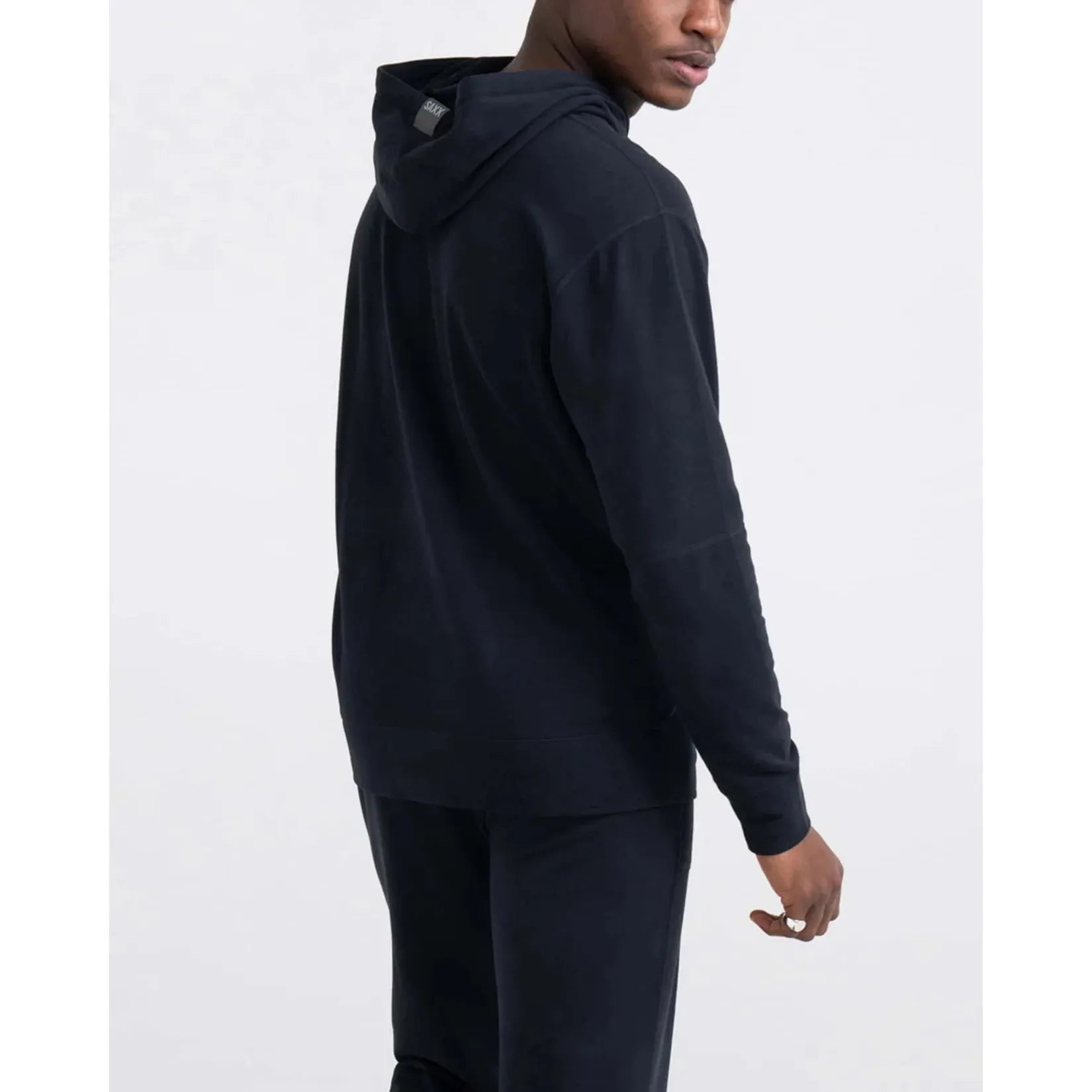 SAXX - 3Six Five Lounge Hoodie in BLK