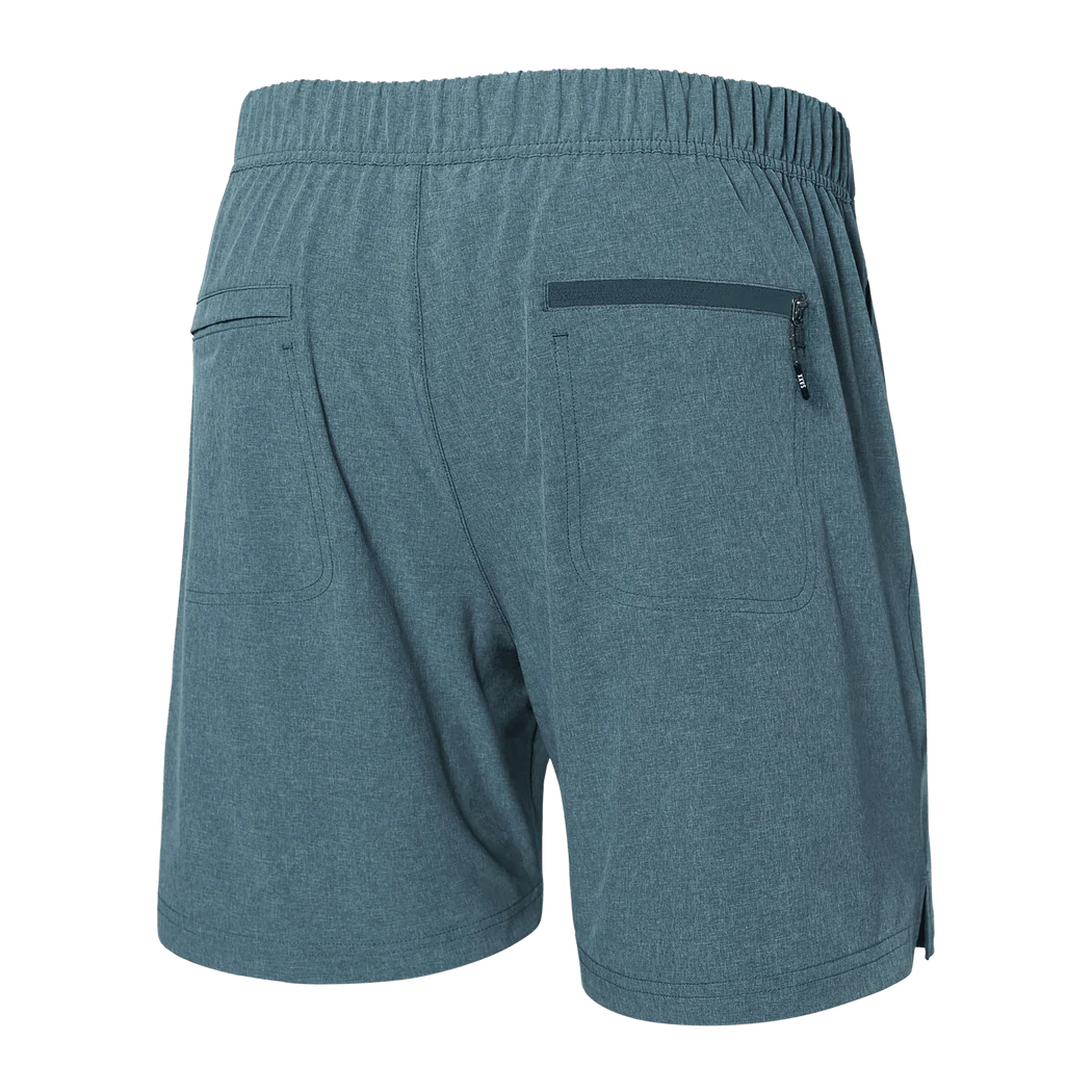 SAXX - Sport Life 2N1 Shorts 7" in Storm Blue Heather