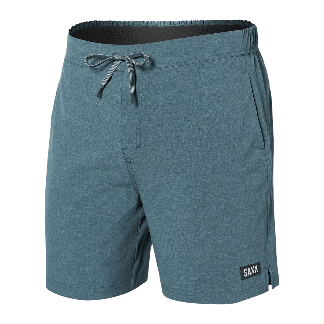SAXX - Sport Life 2N1 Shorts 7" in Storm Blue Heather