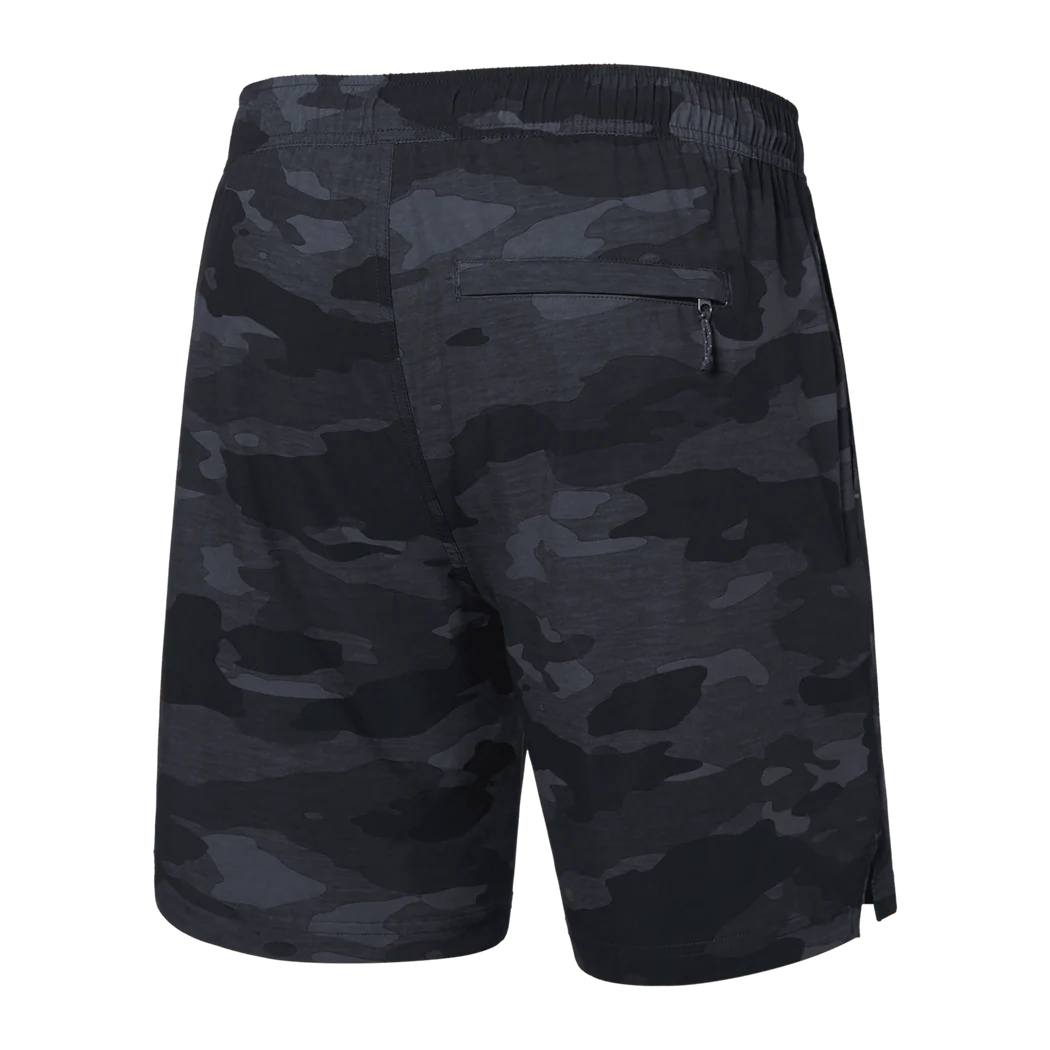 SAXX - Multi Sport 2N1 Shorts 7"in Tranquil Camo- Black
