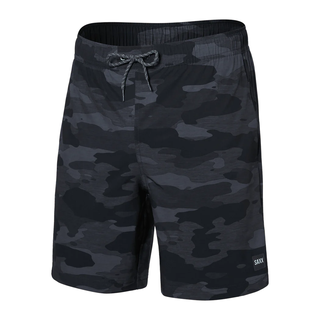 SAXX - Multi Sport 2N1 Shorts 7"in Tranquil Camo- Black