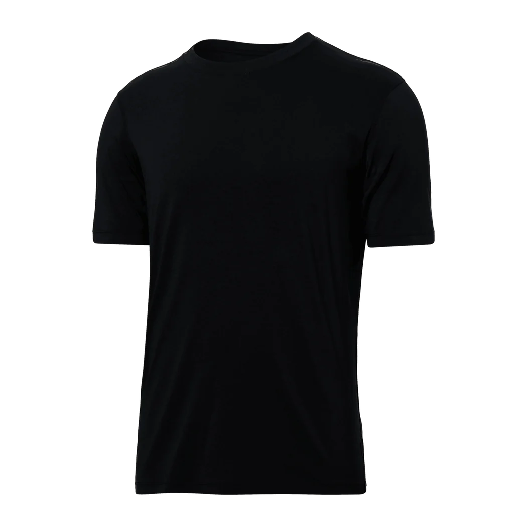 SAXX - DropTemp Cooling Short Sleeve Crew in Black