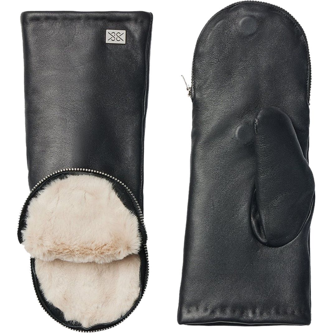 Soia & Kyo - Betrice Leather Gloves in Black