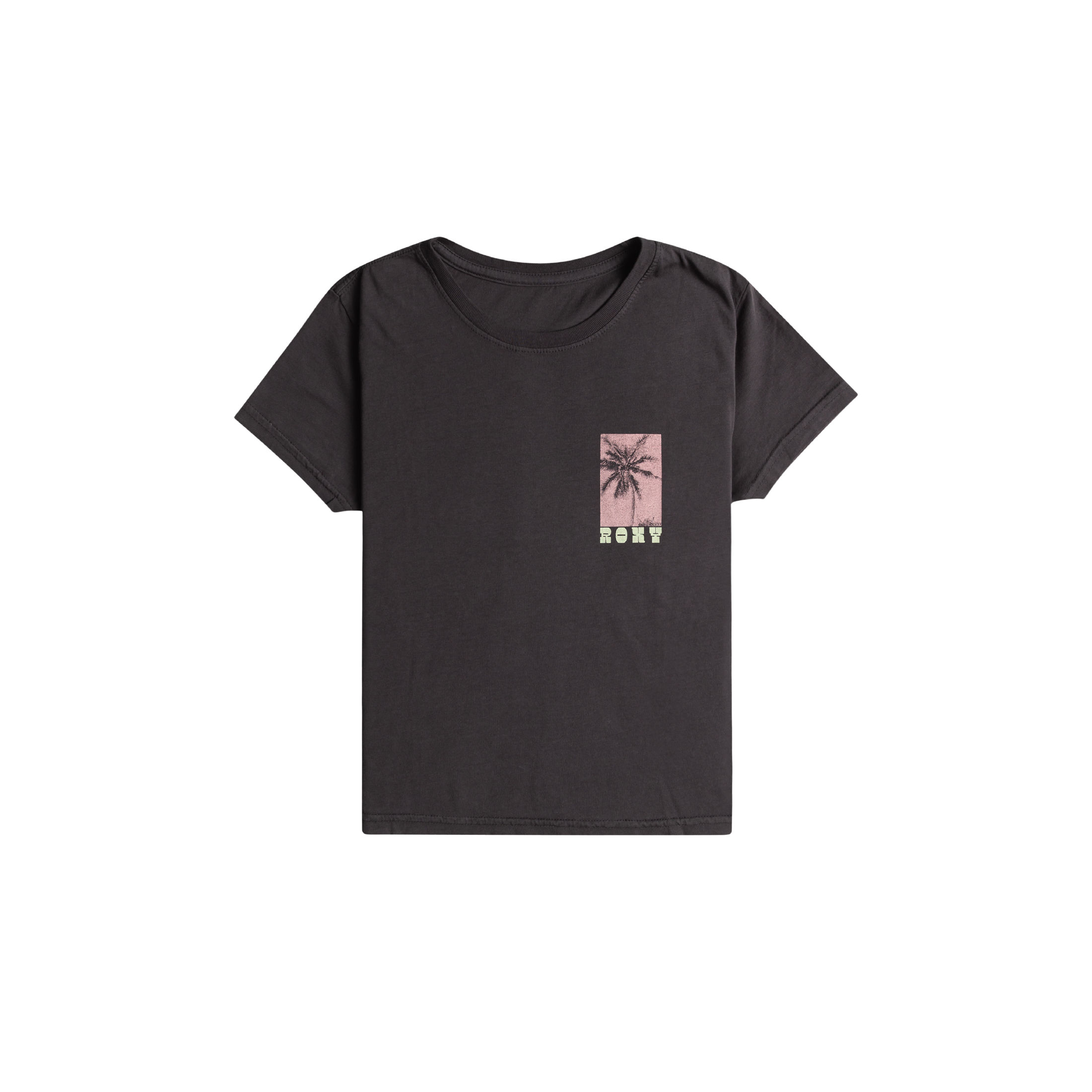 Roxy - Girls Polaroid Crop T-Shirt in Phantom