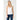 Dex - Square Neck Tank in White