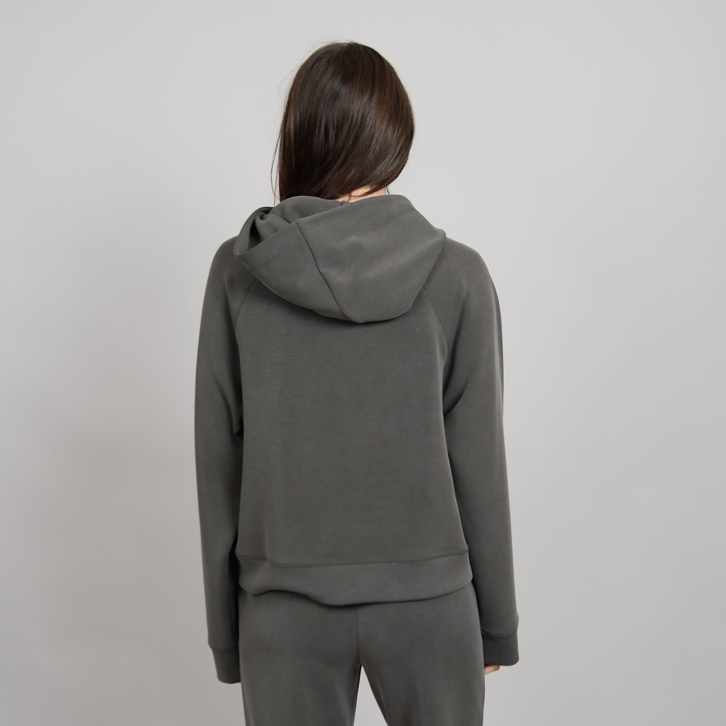 RD Style - Pristine Super Soft Modal Hoodie in Dark Ivy