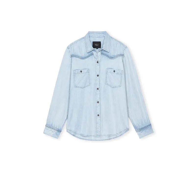 Rails - Stasi Shirt in Medium Cloud Wash
