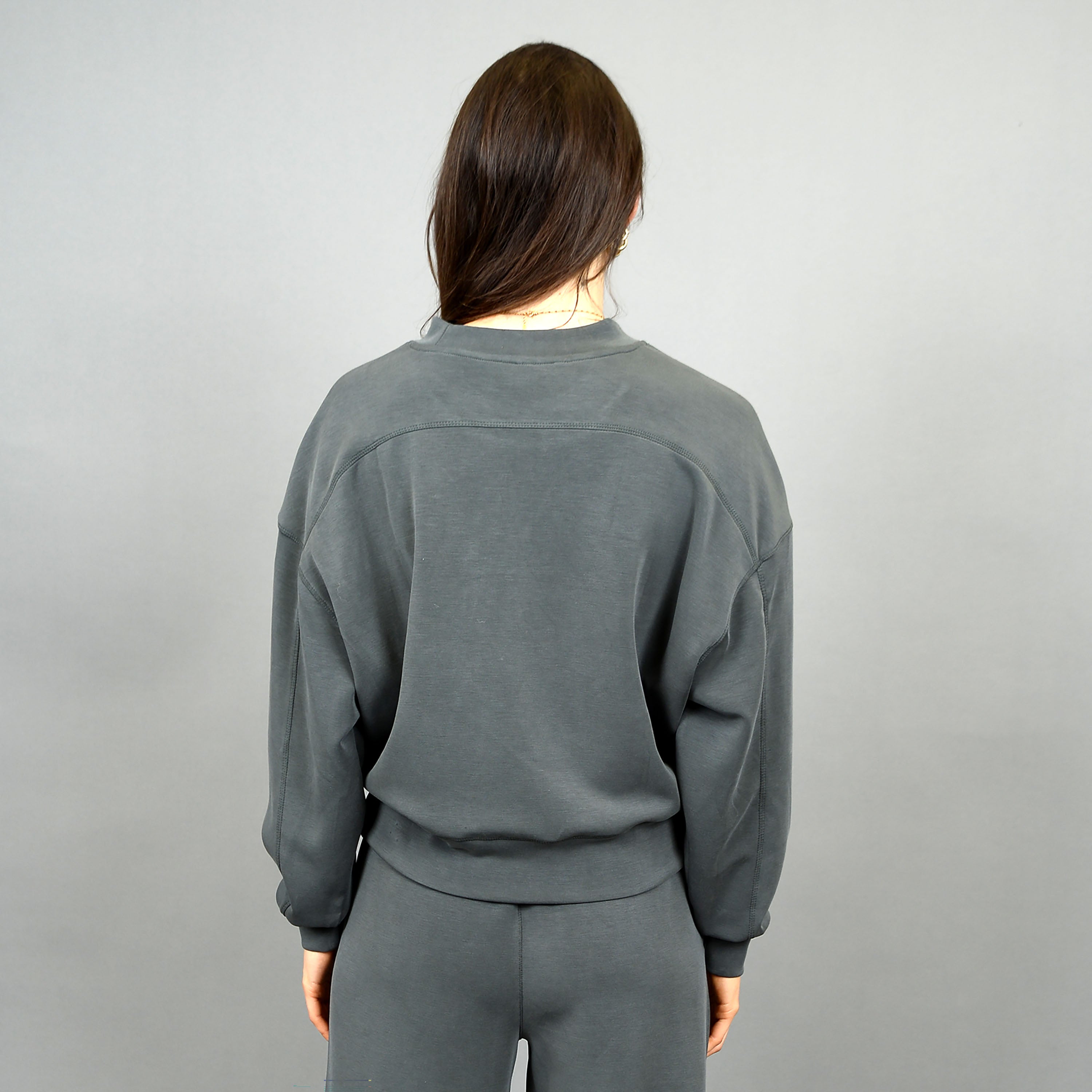 RD Style - Lucie Super Soft Modal Pullover in Dark Ivy