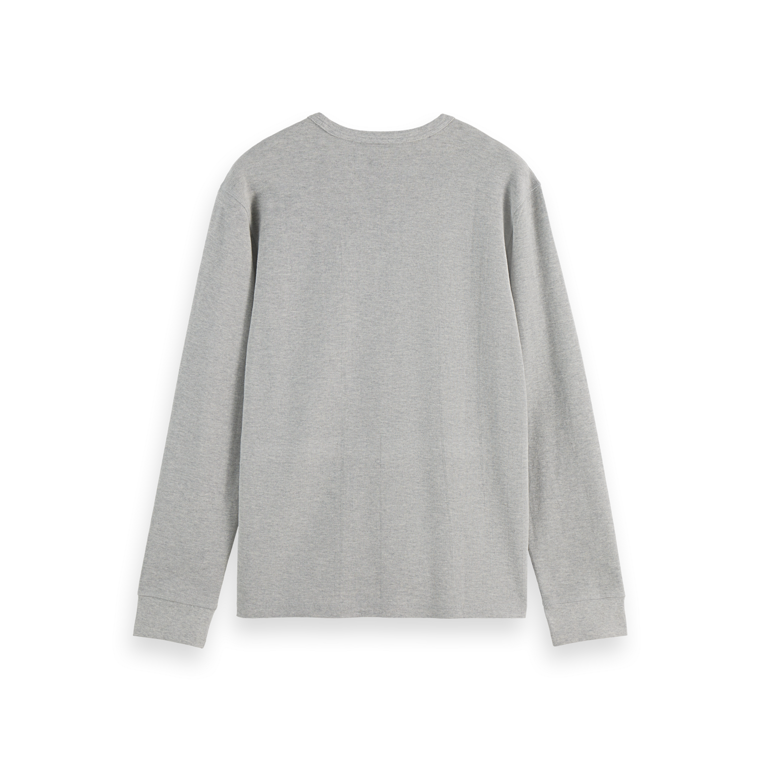 Scotch & Soda - Waffle Shirt in Medium Grey