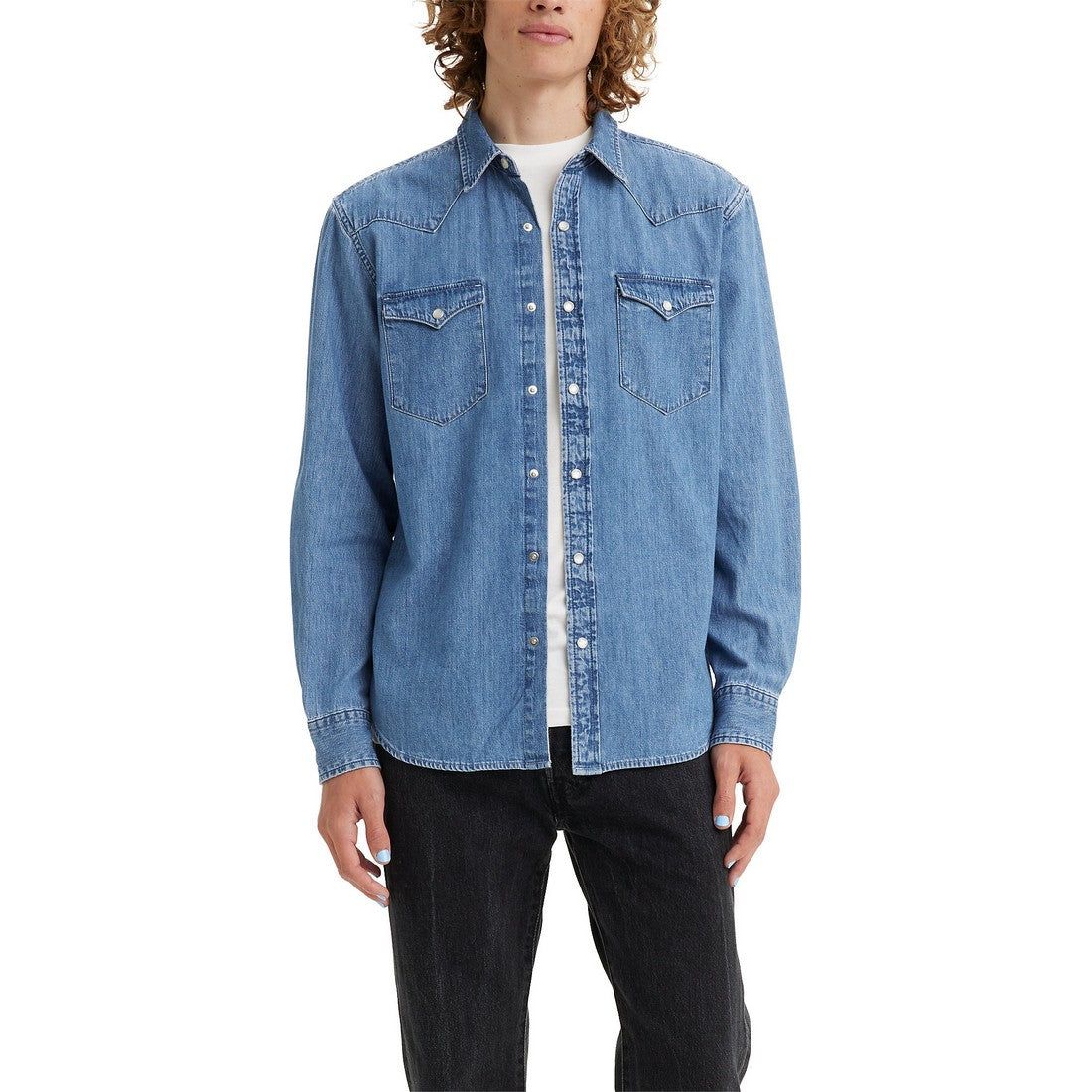 Levi's - Classic Western Shirt in Franklin Stone