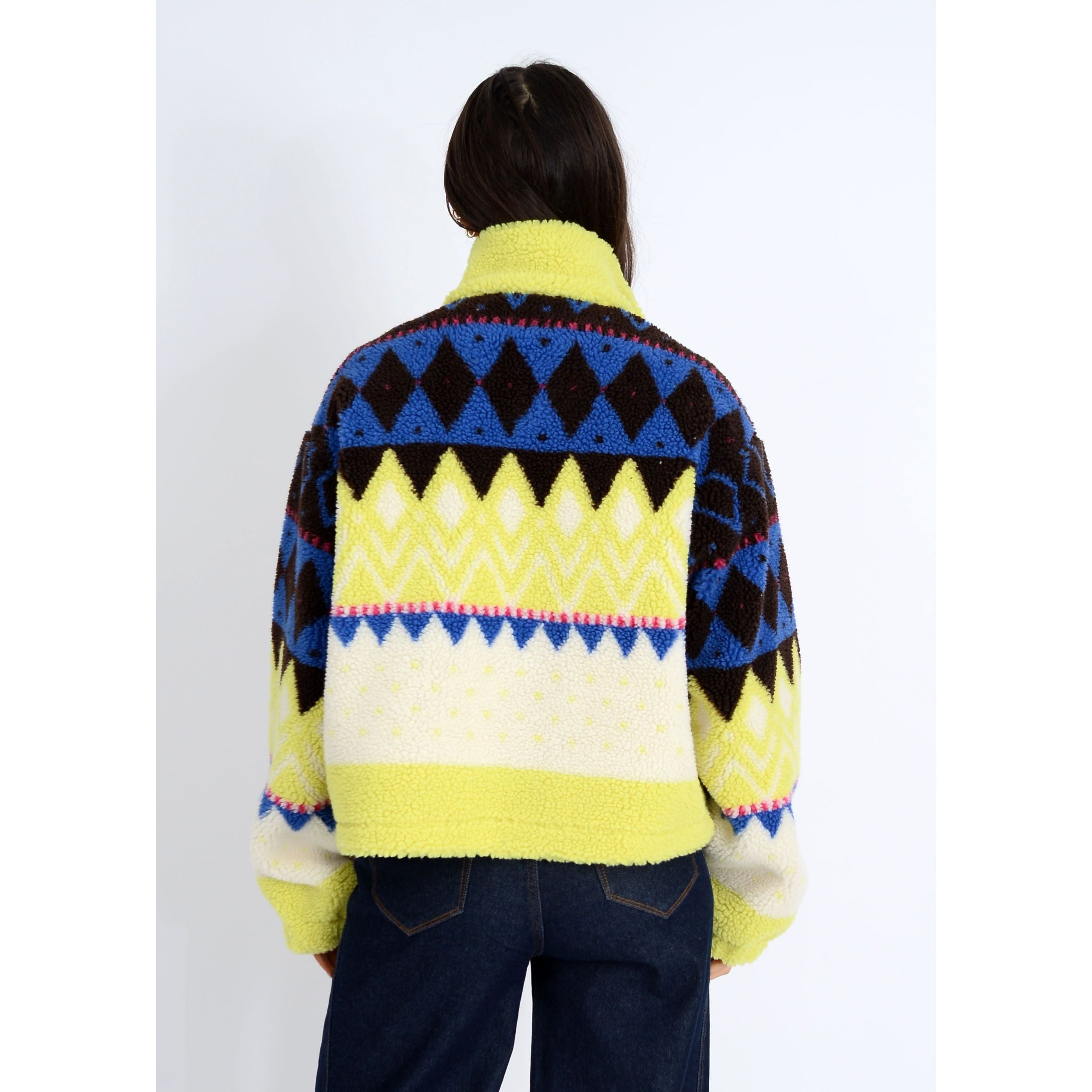 RD Style  - Whistler Fleece Jacket in Retro Lime