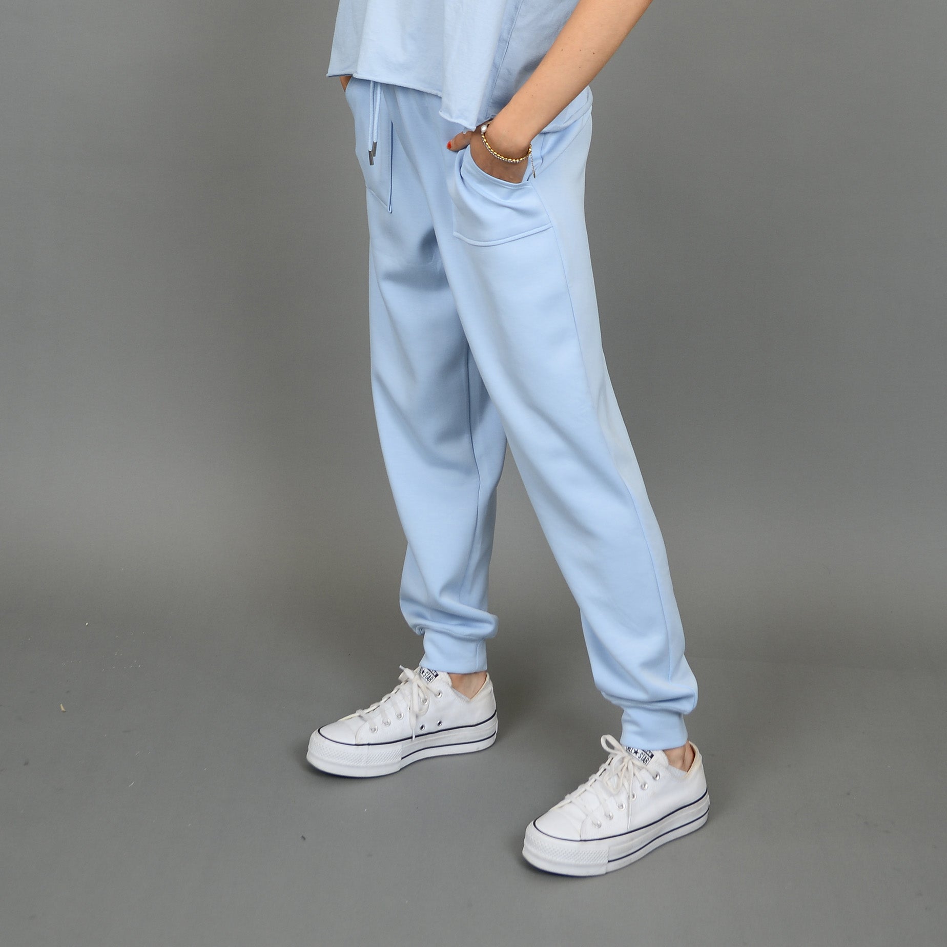 RD Style - Joselle Soft Scuba Jogger in Bluebell