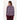 24 Colours - Vertical Stripe Sweater in Bordeaux