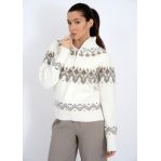 RD Style - Aviendha 1/2 Zip Sweater in Cream
