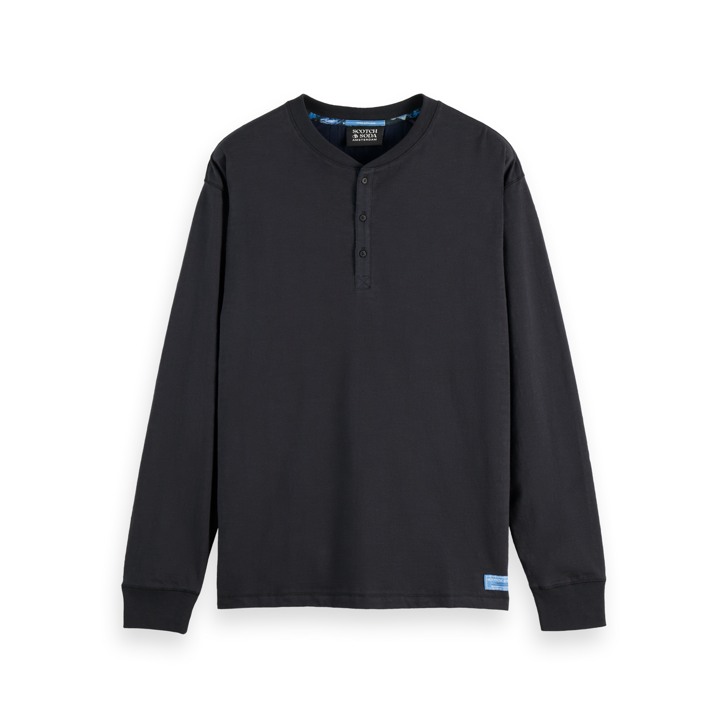 Scotch & Soda - Henley in Meteroiite