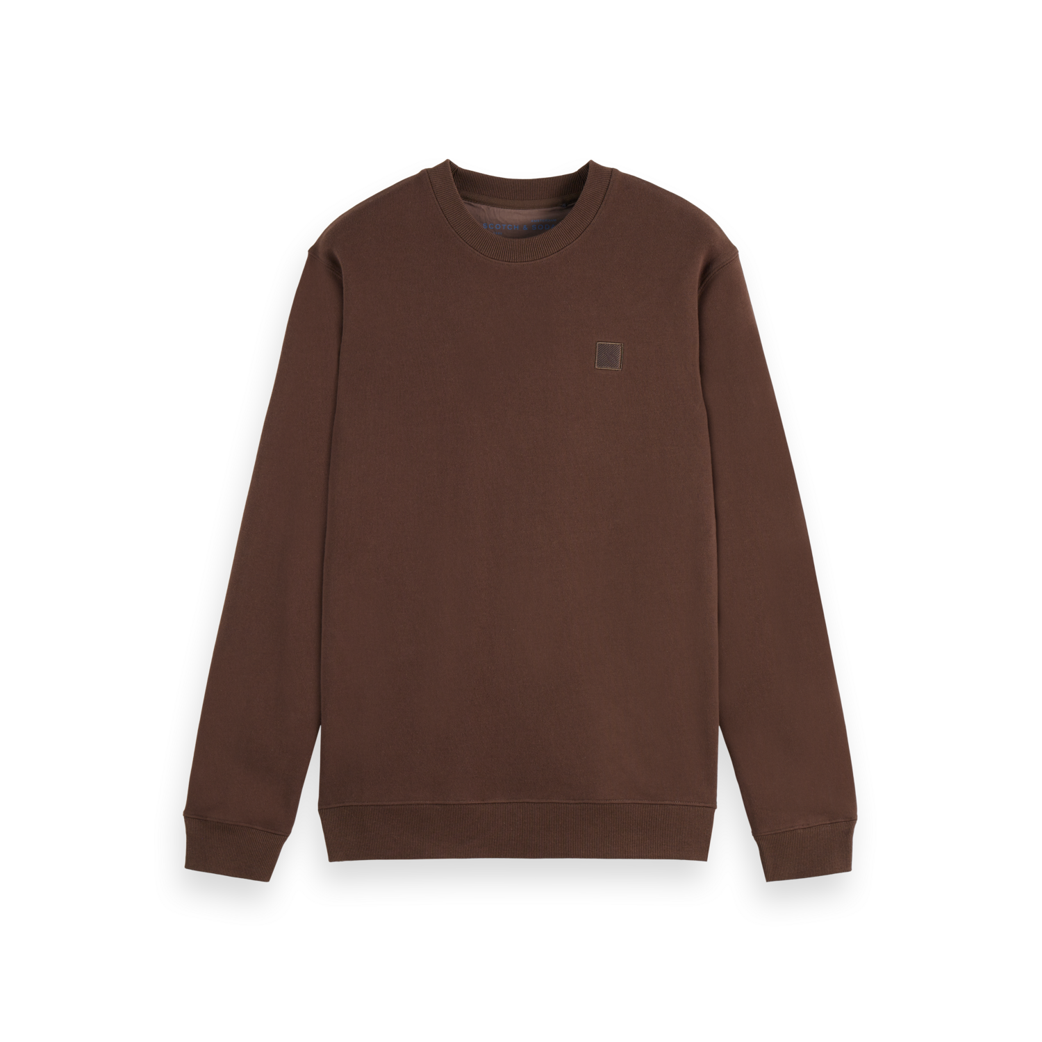 Scotch & Soda - Regular Fit Logo Sweatshirt in Demitasse