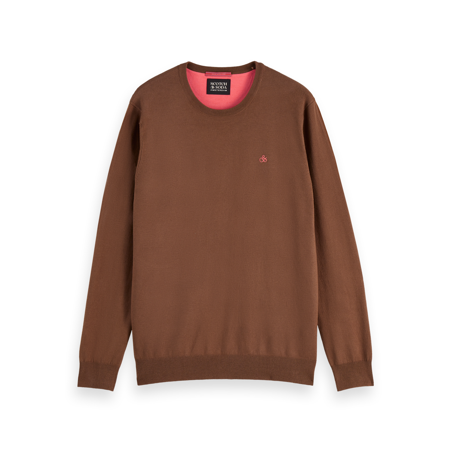 Scotch & Soda - Regular Fit Ecovero Blend Sweatshirt in Soft Silt