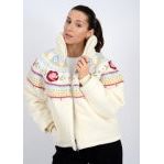 RD Style - Rose Fleece Jacket in Snow